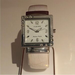 3/$20 X-zone White Bangle Watch